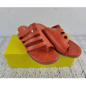 Charming Lady Ruthy Orange Open Toe Sandals US Women's Size 8 NEW in BOX NWT
